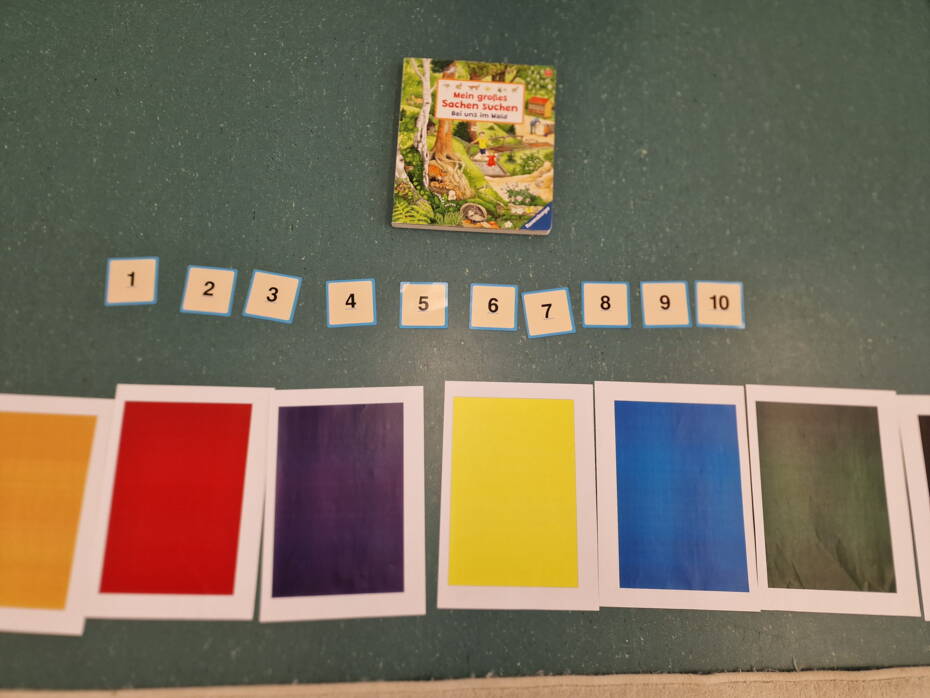 Spielidee "Ich sehe etwas, was du nicht siehst. Aufnahme von Sadiye Bircher. Buchcover © Ravensburger Verlag